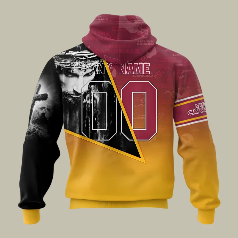 Limited Edition – Customized NFL Arizona Cardinals God’s Blessing T-Shirt, Hoodie & Zip Hoodie - Image 3