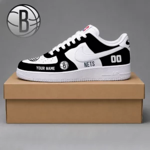Limited Edition – Customized NBA Brooklyn Nets Af1 Sneakers