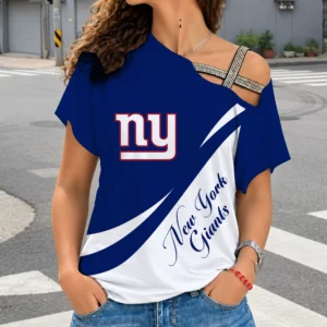 Limited Edition – Customized NFL New York Giants Shoulder Shirt