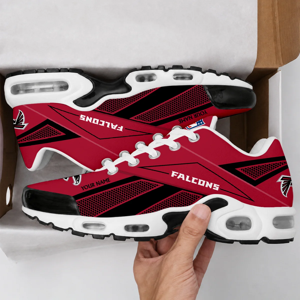 Limited Edition – Customized NFL Atlanta Falcons Air Max Plus Sneakers