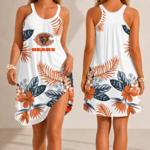 Limited Edition – Customized NFL Chicago Bears Camisole Dress