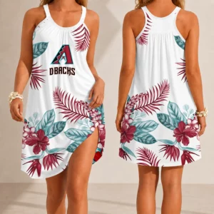 Limited Edition – Customized MLB Arizona Diamondbacks Camisole Dress