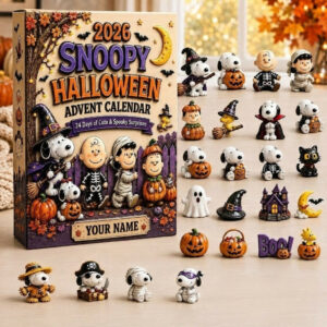 Customized Snoopy Halloween Advent Calendar 2026 24 Spooky Collectible Gifts For Fans