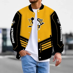 Limited Edition – Customized NHL Pittsburgh Penguins Satin Varsity Jacket & Baseball Jacket
