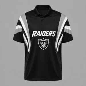 Limited Edition – Customized NFL Las Vegas Raiders Polo Shirt