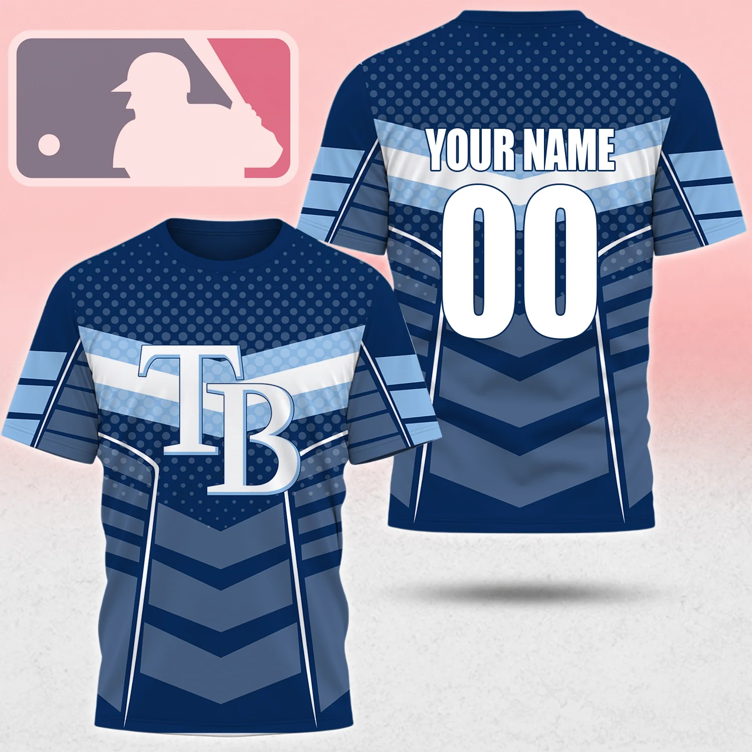 Limited Edition – Customized MLB Tampa Bay Rays Unisex T-Shirt