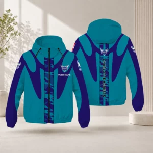 Limited Edition – Customized NBA Charlotte Hornets Windbreaker Jacket