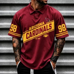 Limited Edition – Customized NFL Arizona Cardinals Polo Shirt