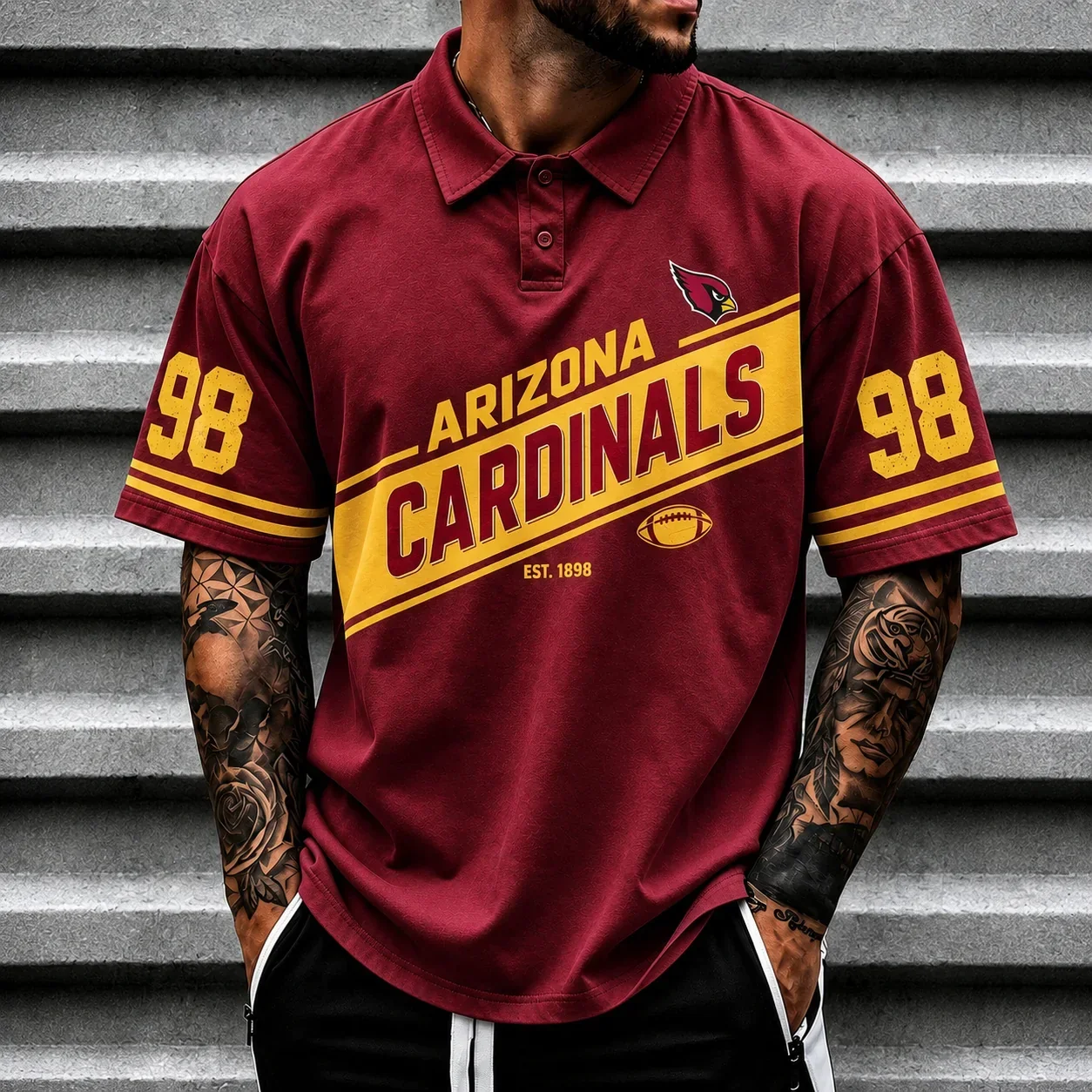 Limited Edition – Customized NFL Arizona Cardinals Polo Shirt