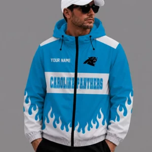 Limited Edition – Customized NFL Carolina Panthers Windbreaker Jacket