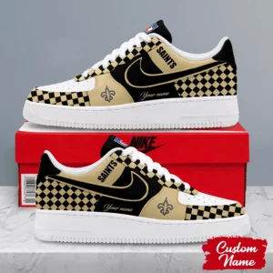 Limited Edition – Customized NFL New Orleans Saints Af1 Shoes