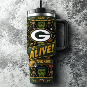 Limited Edition – Customized NFL Green Bay Packers Halloween 40Oz Tumbler