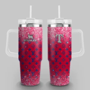 Limited Edition – Customized MLB Texas Rangers 40Oz Tumbler