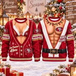 Limited Edition – Customized NFL San Francisco 49Ers Christmas Unisex Sweatshirt