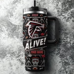 Limited Edition – Customized NFL Atlanta Falcons Halloween 40Oz Tumbler