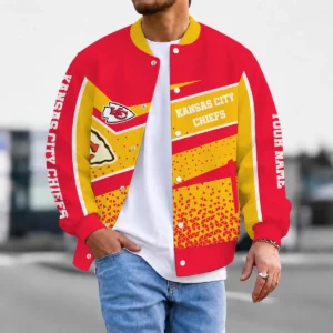 Limited Edition – Customized NFL Kansas City Chiefs Satin Varsity & Baseball Jacket