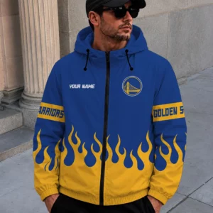 Limited Edition – Customized NBA Golden State Warriors Windbreaker Jacket