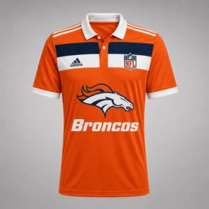 Limited Edition – Customized NFL Denver Broncos Polo Shirt