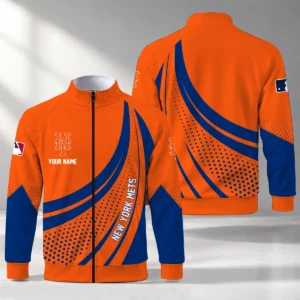 Limited Edition – Customized MLB New York Mets Stand Collar Jacket