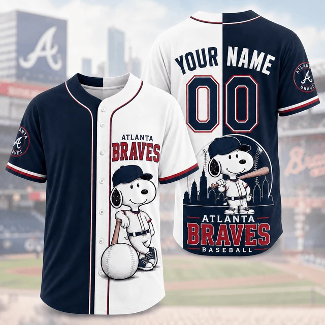 Limited Edition – Customized MLB Atlanta Braves Baseball Jersey