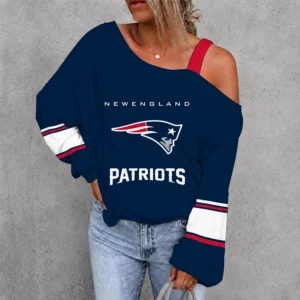 Limited Edition – Customized NFL New England Patriots Drop Shoulder Sweatshirt