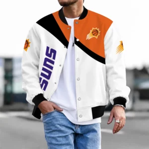Limited Edition – Customized NBA Phoenix Suns Baseball Jacket, Satin Varsity Jacket