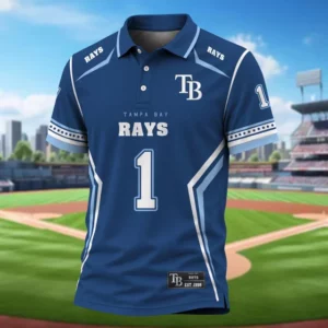 Limited Edition – Customized MLB Tampa Bay Rays Polo Shirt