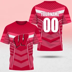 Limited Edition – Customized NCAA Wisconsin Badgers Unisex T-Shirt