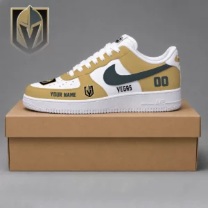 Limited Edition – Customized NHL Vegas Golden Knights Af1 Shoes
