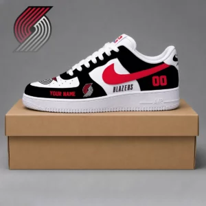 Limited Edition – Customized NBA Portland Trail Blazers Af1 Sneakers