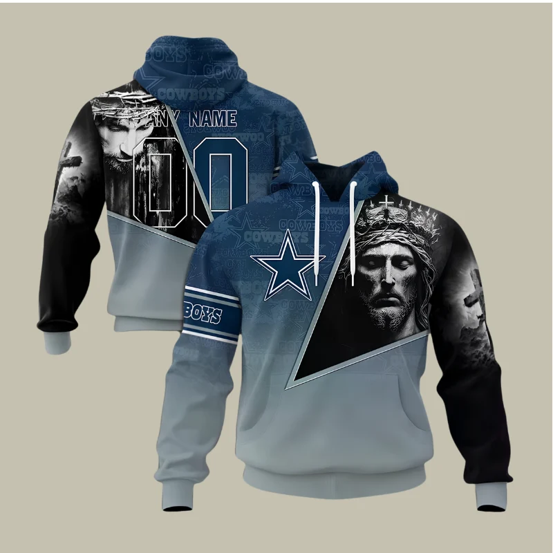Limited Edition – Customized NFL Dallas Cowboys God’s Blessing T-Shirt, Hoodie & Zip Hoodie