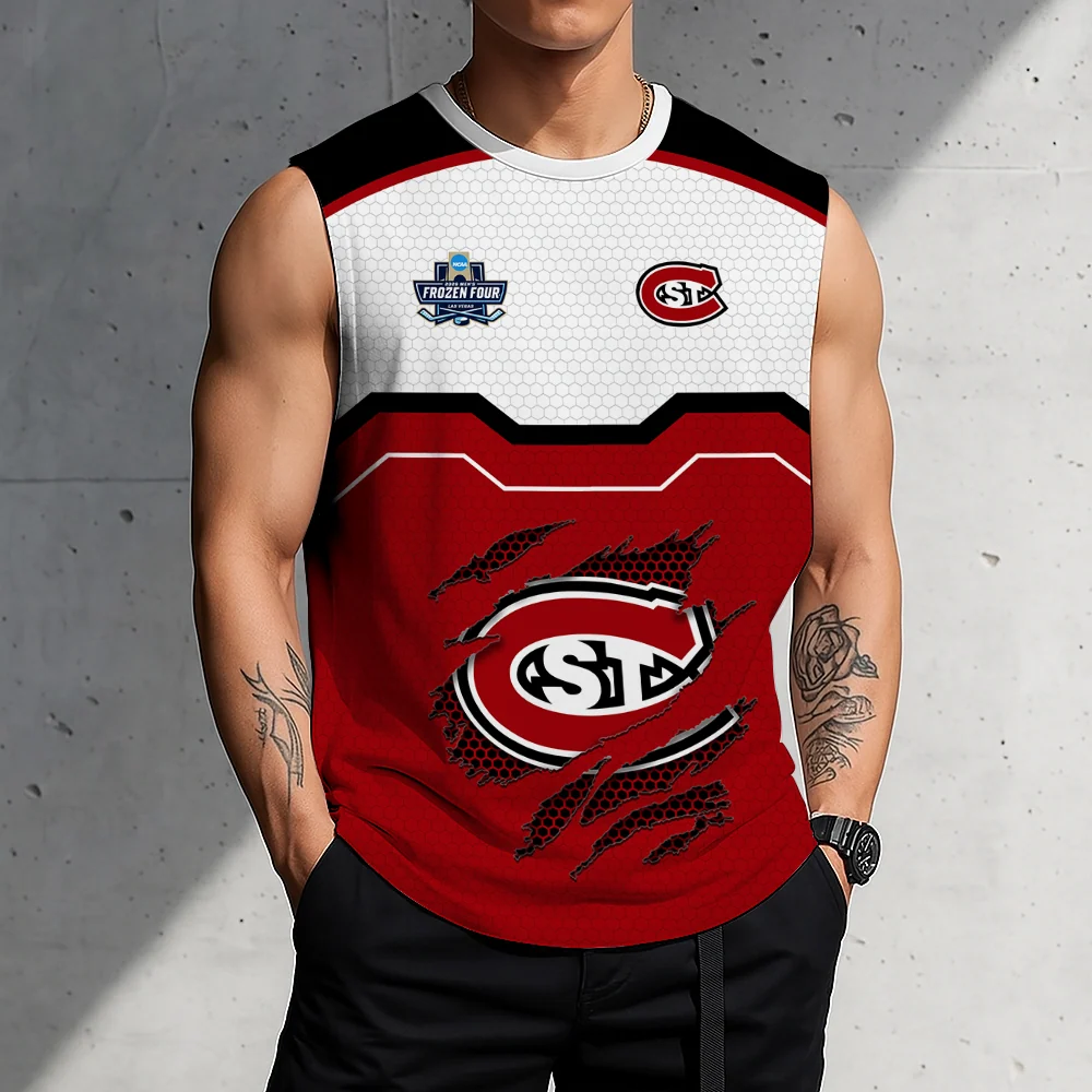 Limited Edition – Customized NCAA St. Cloud State Huskies Men’s Gym Shirt
