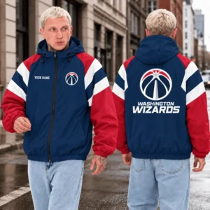 Limited Edition – Customized NBA Washington Wizards Windbreaker Jacket