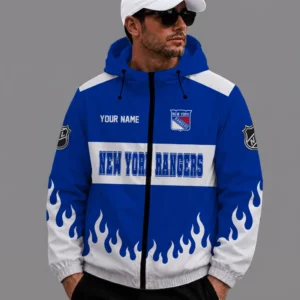 Limited Edition – Customized NHL New York Rangers Windbreaker Jacket