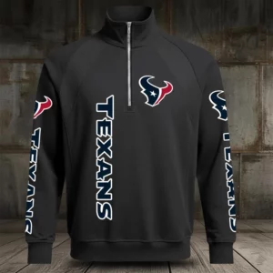 Limited Edition – Customized NFL Houston Texans Men’s Multicolor Quarter-Zip Pullover