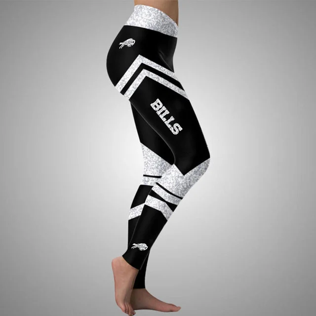 Limited Edition – Customized NFL Buffalo Bills Hollow Tank Top & Leggings Set - Image 3