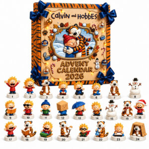 Calvin And Hobbes 2026 Christmas Advent Calendar Calvin And Hobbes Christmas Merch