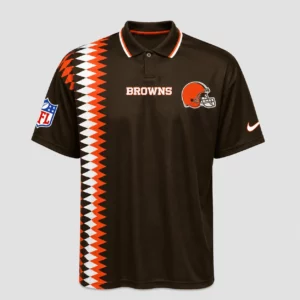 Limited Edition – Customized NFL Cleveland Browns Polo Shirt