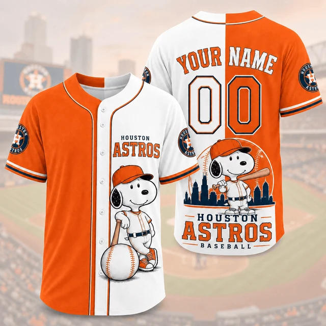 Limited Edition – Customized MLB Houston Astros Baseball Jersey
