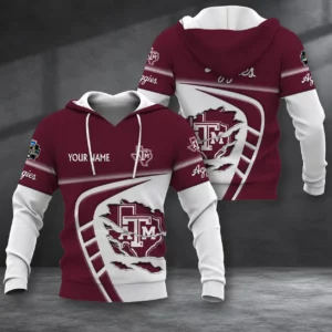 Limited Edition – Customized NCAA Texas A&M Aggies T-Shirt, Polo Shirt, Zip Polo Shirt, Sweatshirt, Hoodie & Zip Hoodie