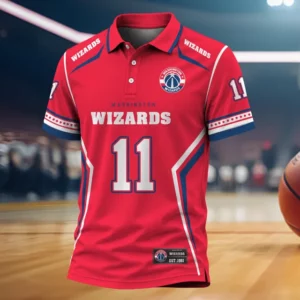 Limited Edition – Customized NBA Washington Wizards Polo Shirt