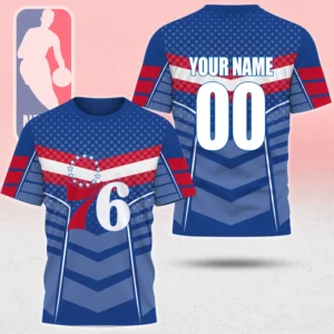 Limited Edition – Customized NBA Philadelphia 76Ers Unisex T-Shirt