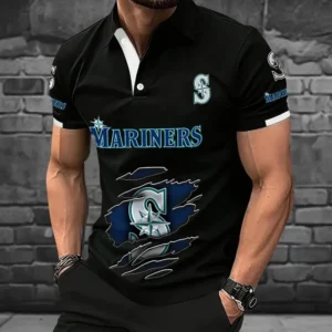 Limited Edition – Customized MLB Seattle Mariners Polo Shirt
