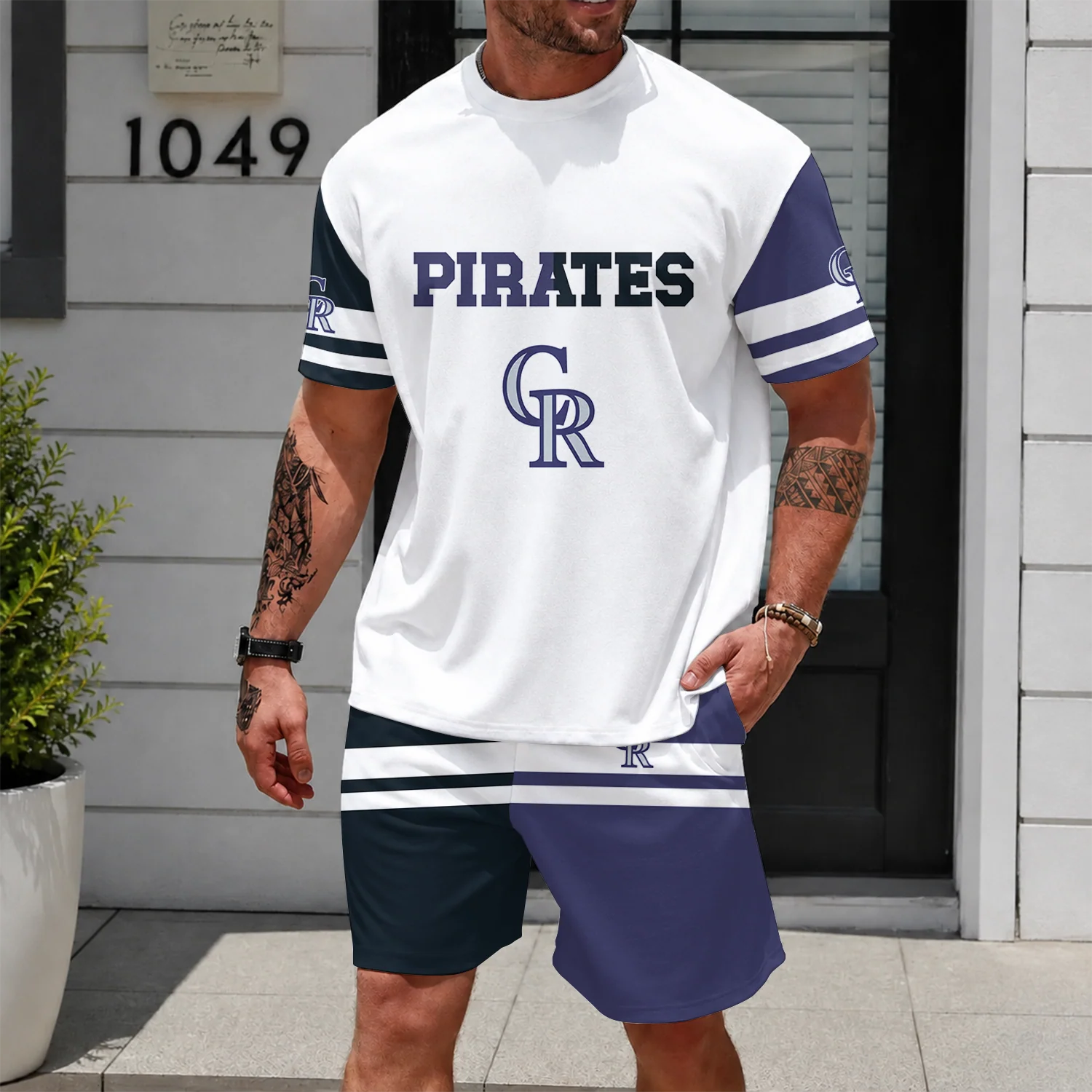Limited Edition – Customized MLB Colorado Rockies Unisex T-Shirt & Shorts Set