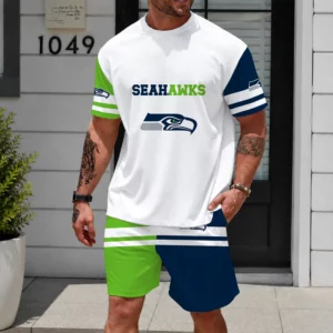 Limited Edition -customized NFL Seattle Seahawks Unisex T-Shirt & Shorts Set