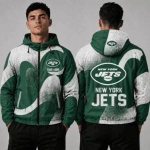 Limited Edition – Customized NFL New York Jets Windbreaker Jacket