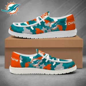 Limited Edition – Customized NFL Miami Dolphins Loafer Shoes