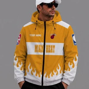 Limited Edition – Customized NBA Miami Heat Windbreaker Jacket