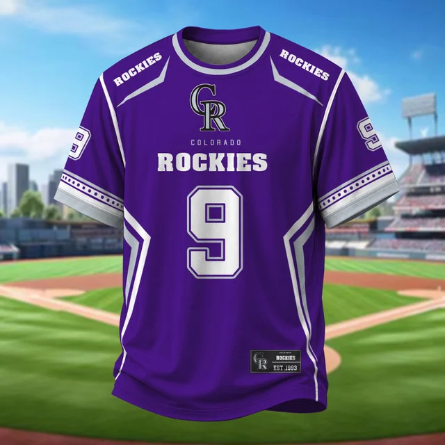 Limited Edition – Customized MLB Colorado Rockies T-Shirt, Hoodie, Zip Hoodie - Image 2