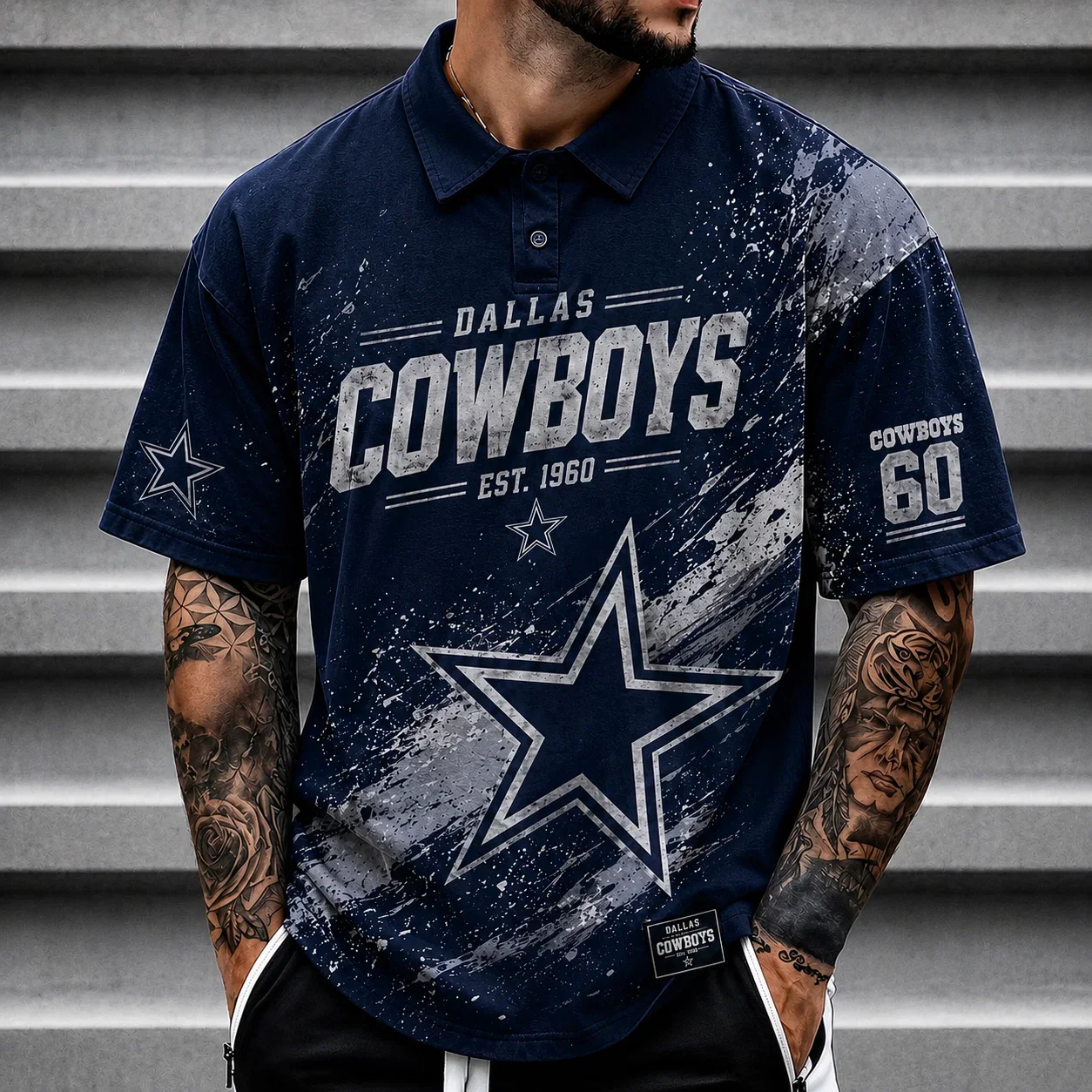 Limited Edition – Customized NFL Dallas Cowboys Polo Shirt